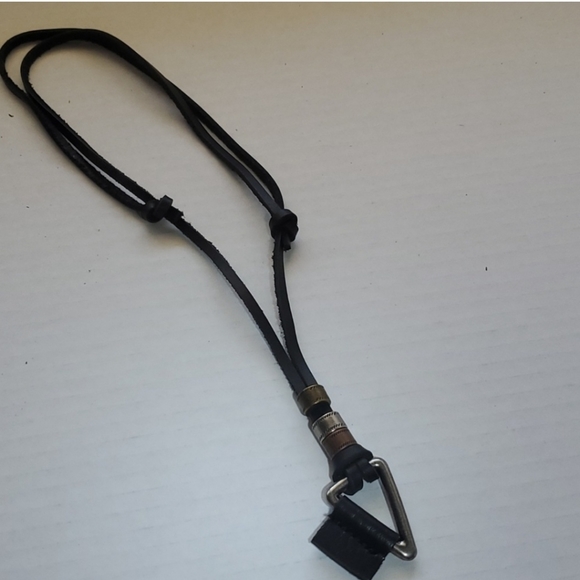 Triangle Silver-Tone Necklace - Picture 4 of 4